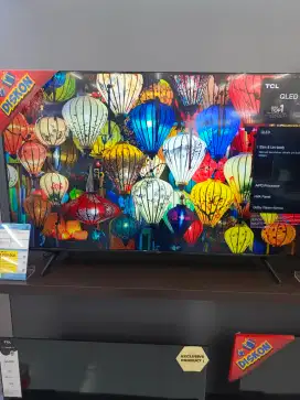 Promo cicilan TV TCL 4k 55inch