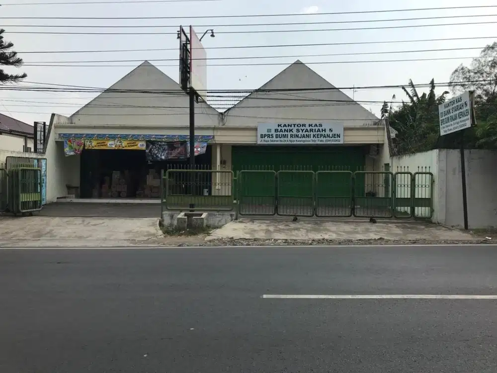 Dijual Ruko strategis lokasi pinggir Jalan raya area Malang