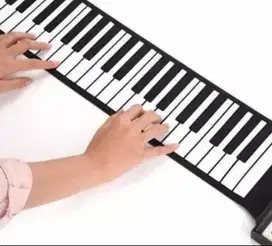 Piano portable - Alat musik beginner praktis piano lipat mini elektrik