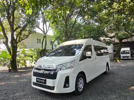 TOYOTA HIACE 2.8 PREMIO MT 2021 Putih ASTINA MOBIL NO HIACE COMMUTER