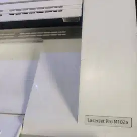 Printer Laserjet M102a Bekas Pemakaian Kantor