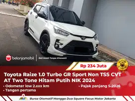 [ LOW KM ] Toyota Raize 1.0 Turbo GR Sport Non TSS CVT AT 2024/2025