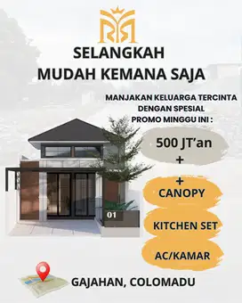 Rekomendasi Rumah 1 LAntai Dekat Dengan Enter Tol Solo