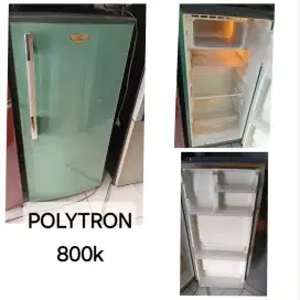 Kulkas POLYTRON bekas bergaransi