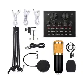 Sound card V8 Pro - Live Sound Card [Wired condenser microphone]