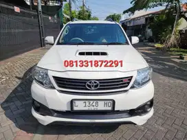 TOYOTA FORTUNER 2.5 G TRD VNT DISEL MATIC 2014 PUTIH SURABAYA