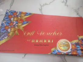 Jual voucher belanja hypermart 10 lembar 100 rb an hanya 950rb