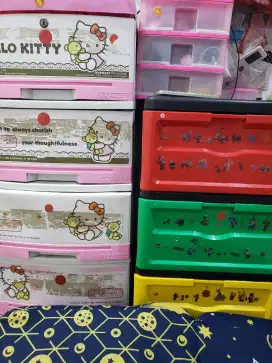 dijual cepat lemari plastik 3pcs bisa ambil satuan