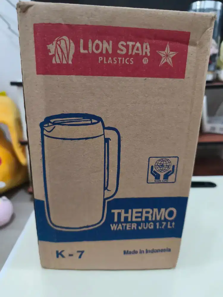 Thermos water jug 1,7lt merek lionstar