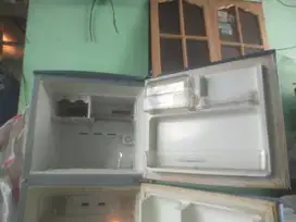Kulkas dua pintu nopros dingin beku normal bikin es jdi ok