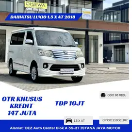 Daihatsu Luxio X 1.5 AT 2018
