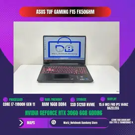 ASUS TUF GAMING F15 FX506HM CORE I7-11800H GEN 11 NVIDIA RTX 3060 6GB