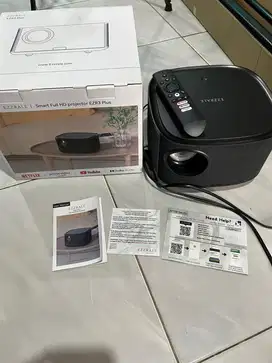 smart proyektor ezr3 plus fullset dan asesoris