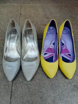 Paket Sepatu High Heelss Wanita Ori Import Preloved