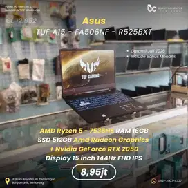 ASUS TUF A15 - FA506NF l Ryzen 5 - 7535HS l 16gb - 512gb - RTX 2050 l