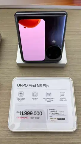 PROMO BUNGA 0% HP OPPO FIND N3 FLIP