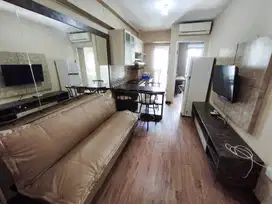 Sewa 2br jadi 1br apartemen green bay pluit jakarta utara greenbay