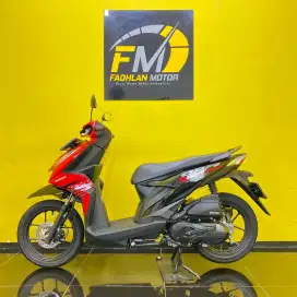 Honda Beat Tahun 2021 merah pajak on full orisinil