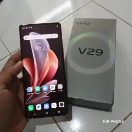 Vivo V29 5G 8/256 Red Fulset segel mulus 95%.harga 3.400 net