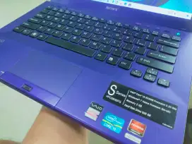 Dijual laptop Super Bandel SONY VAIO Ram 6GB HDD 500GB siap pakai 24ja