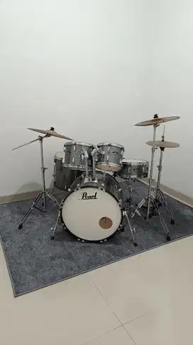 Drum Acoustic Pearl Roadshow RS525 Charcoal / Grey Original