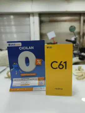 SPESIAL PROMO REALME C61 DISKON 100 RIBU FREE TEMPERGLASS