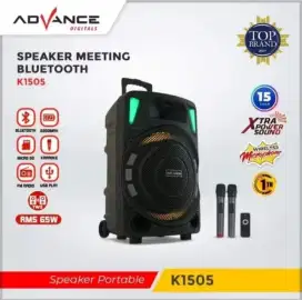 Speaker Portable Advance 15 inch K-1505