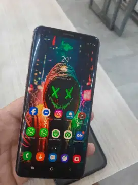 Dijual Samsung S9 4/64 NFC Fullset SEIN Normal