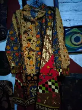 Baju batik muslim