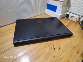 MSI GF63 Thin 9SC intel Core i7 Gen 9 Ram 8 SSD 512 Vga Nvdia GTX