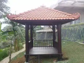 Jasa pembuatan gazebo.