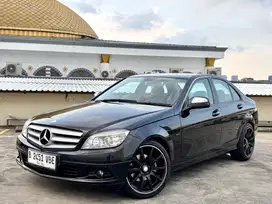 (CASH) Mercedes Benz C200 2008 Kompressor AT Hitam