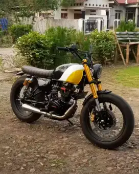 GL 100 Custom, japstyle, bratstyle, caferacer