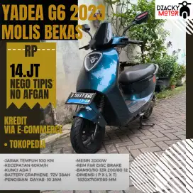 YADEA G6 2023  MOTOR LISTRIK SECOND LIKE NEW