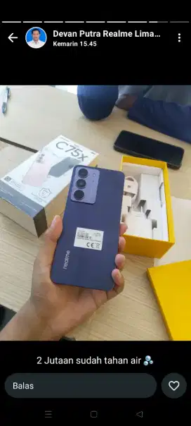 Realme C75X Ram 8/128 Bisa cicilan Syarat cukup KTP aja!!