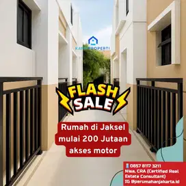 Rumah Siap Huni Cepat Nempel ke Jl M Kahfi 2 Dekat Stasiun Lenteng Agg