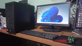 1 Set Komputer intel i3 gen 6 ddr4 + layar 20 inch