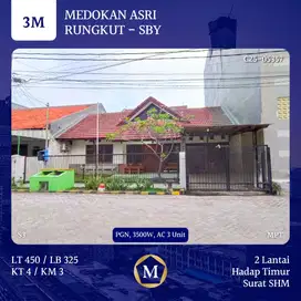Rumah Medokan Asri dkt Rungkut Harapan Gununganyar MERR Wiguna Alana