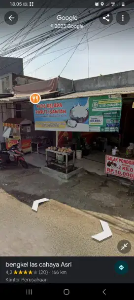 Jual kios SHM bogor kota