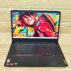 Laptop 2nd Lenovo IP GM 3 AMD Ryzen 5 5600H RAM 8GB SSD 512GB RTX 3050