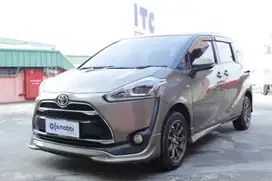TDP 9,JT Toyota Sienta 1.5 Q Bensin-AT Merah 2019