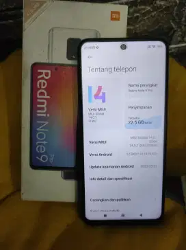 Redmi note 9 pro 6+1/64 spex boleh liat d google,no minus lecet pke aj