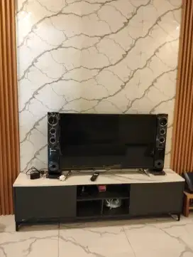 dijual tv Politron 43 inchi android masih lengkap