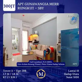 Apartemen Gunawangsa MERR Rungkut Surabaya Timur dkt Kedung Baruk