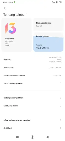 Xiaomi Redmi 9 4+1/64