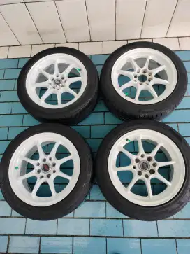 R15 lebar 7 rata double pcd