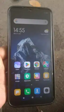Redmi not 7 ram 4 normal orian.batangan aja minus pemakaian aj
