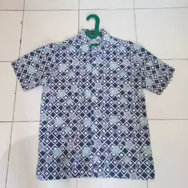 Kemeja batik benang raja ukuran M