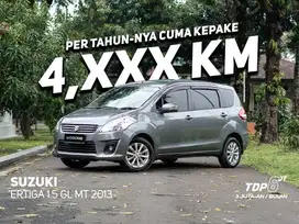 TDP 6 JUTA FREE E-TOLL 1 JUTA ERTIGA GL MT 2013 ABU-ABU MOBCARS