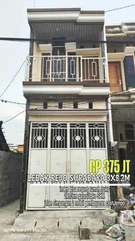 Lebak rejo SBY rumah ruko murah
